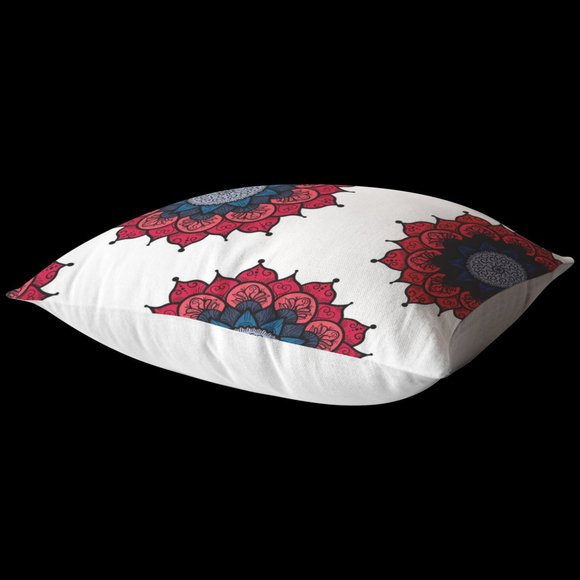 Mandala Pillow for bohemian home decor cushion - Picture 5 of 6